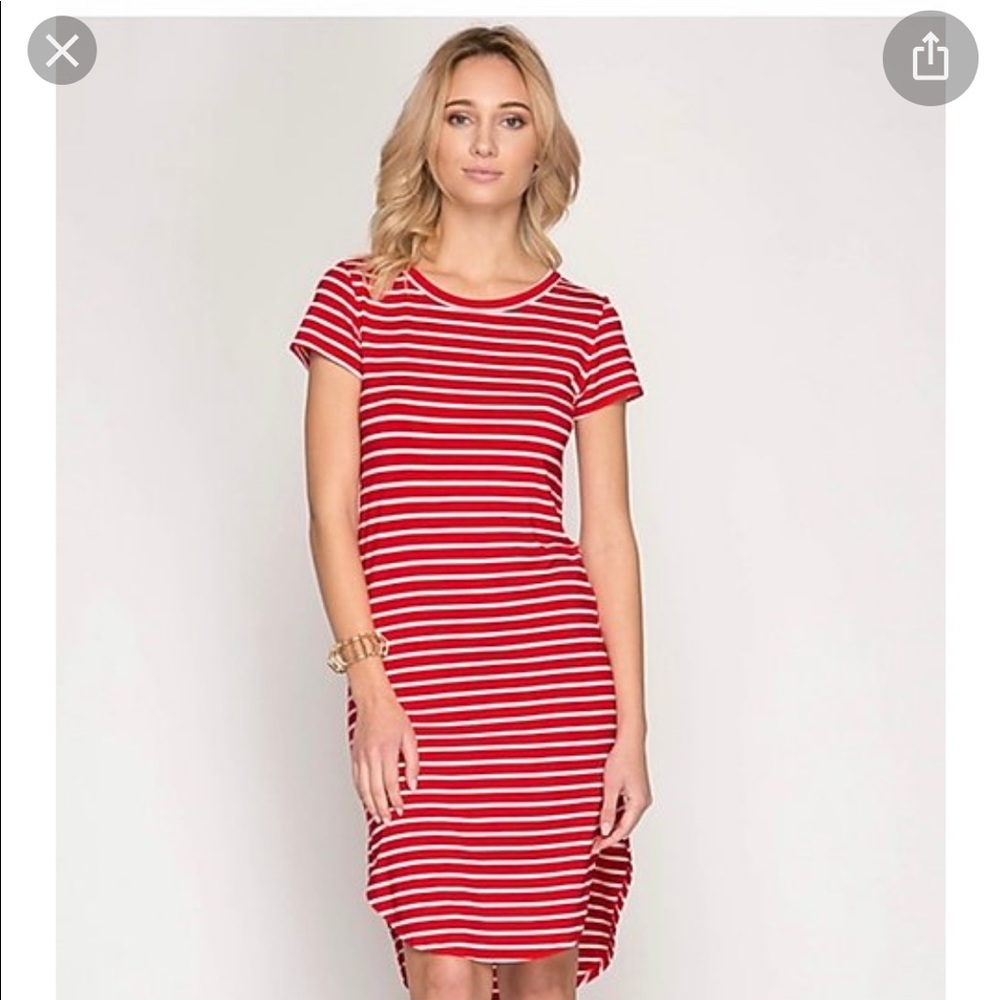 She and sky NWT midi dress.
